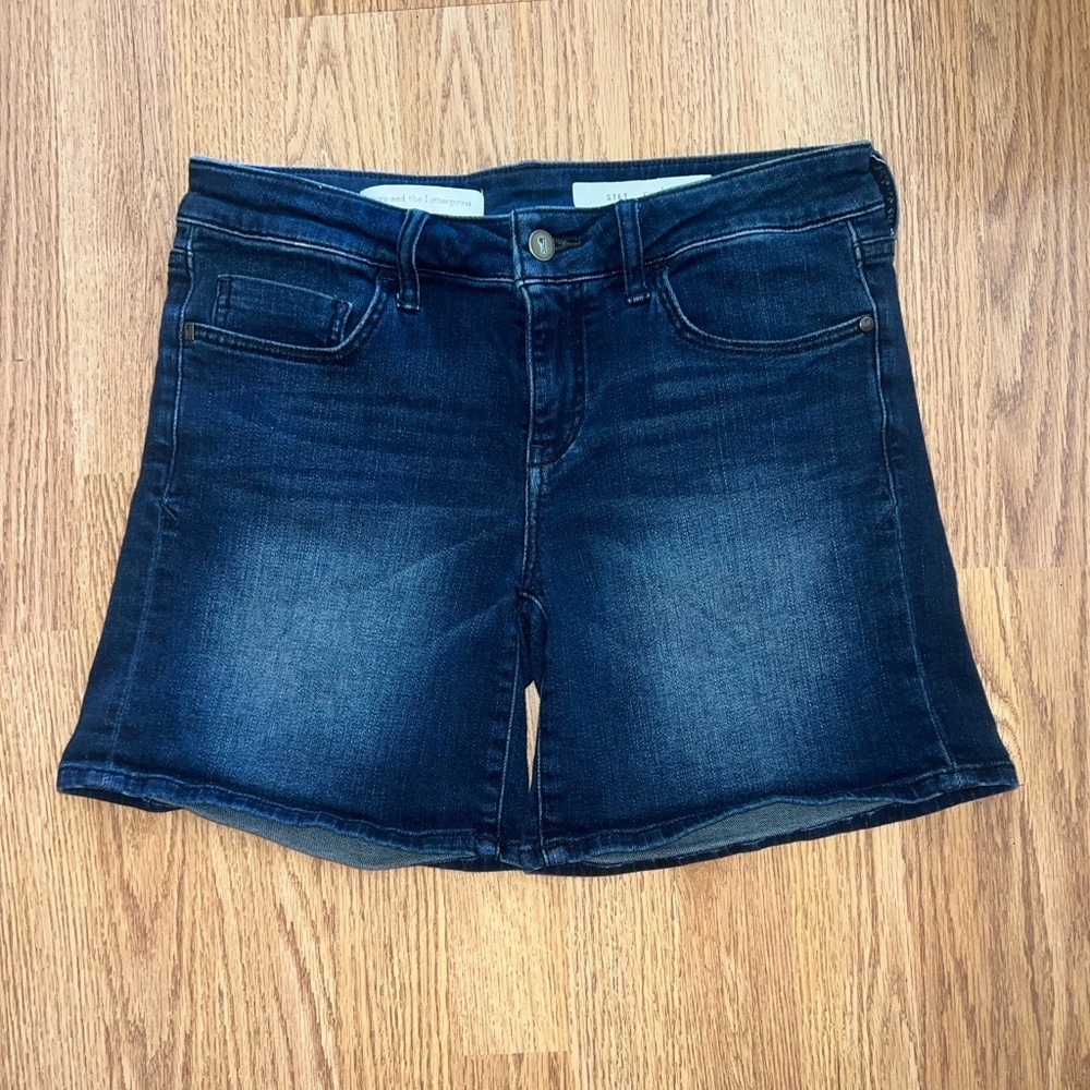 Pilcro and the Letterpress Jean Shorts